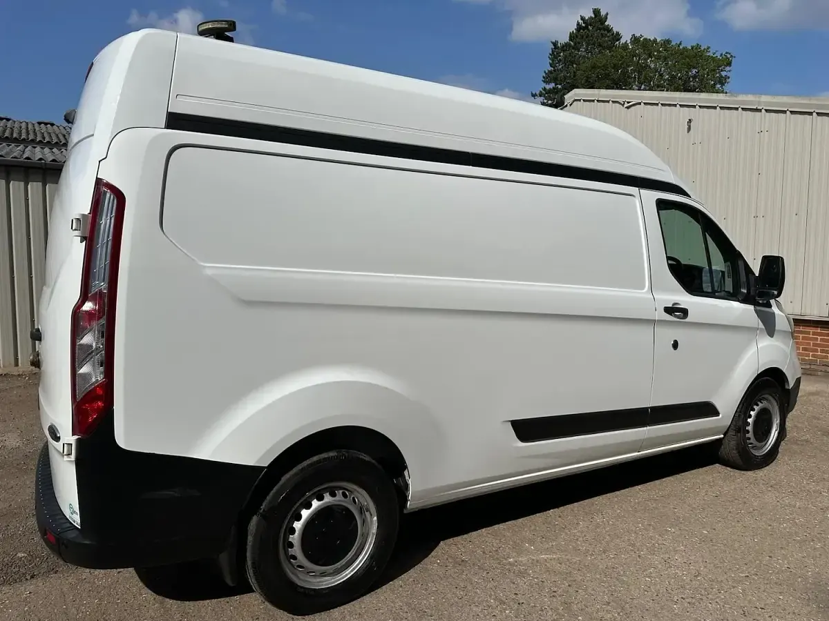 Used Ford Transit Custom 130 HP (95 kW) 2019 White Van