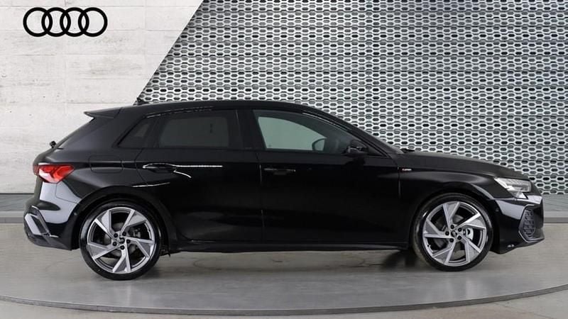 New Audi A3 Black Edition 150 HP (110 kW) 2025 Black Hatchback