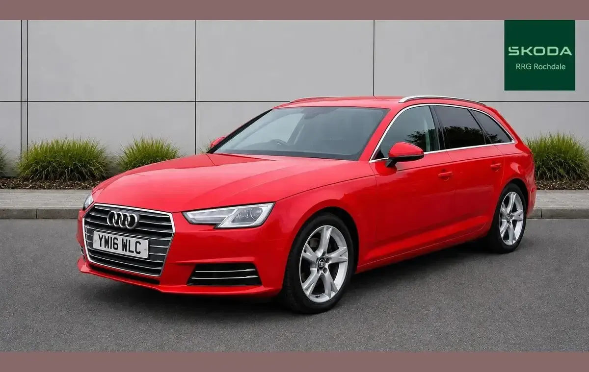 Used Audi A4 Sport 147 HP (108 kW) 2016 Red Estate