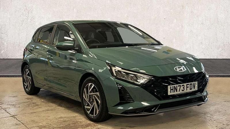 Green Used 2023 Hyundai i20 Advanced Hatchback | £14,370 (Fair price) - Image 1/4