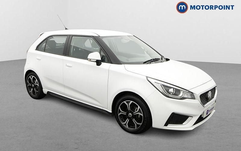 White Used 2022 MG MG3 Exclusive Hatchback | £9,149 (Fair price) - Image 1/4