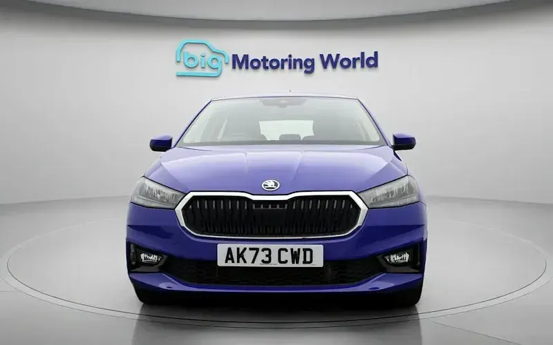 Used Skoda Fabia Comfort 110 HP (80 kW) 2023 Blue Hatchback