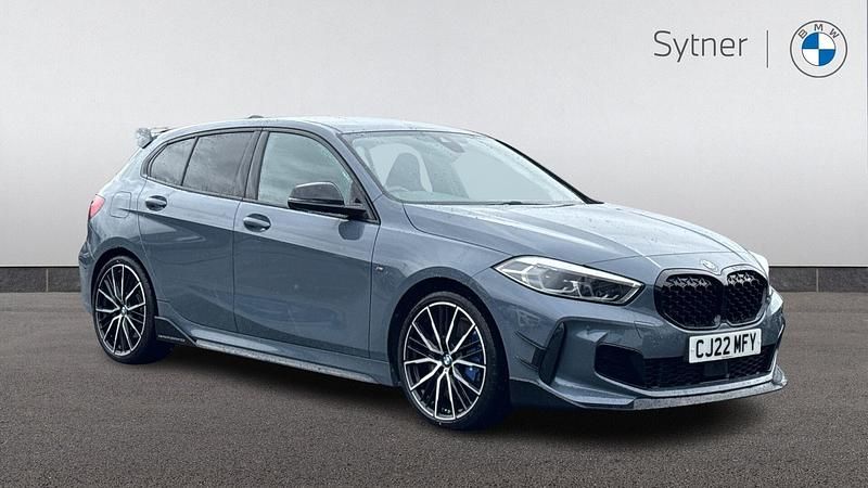 Used BMW M135 Shadowline 302 HP (222 kW) 2022 Grey Hatchback