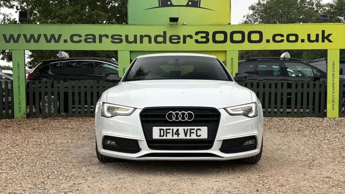 Used Audi A5 Black Edition 2014 White Coupe