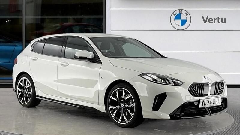 White Used 2024 BMW 120 M Sport Hatchback | £27,028 - Image 1/4