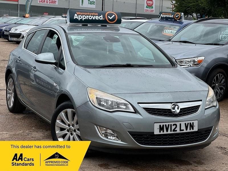 Silver Used 2012 Vauxhall Astra Elite Hatchback | £3,975 (Fair price) - Image 1/3