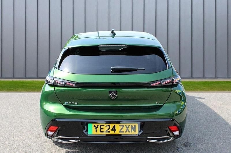 Used Peugeot e-308 GT 113 kW (154 HP) 2024 Green Hatchback