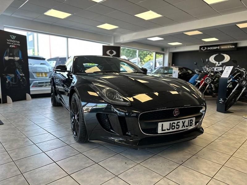 Santorini black metallic Used 2015 Jaguar F-Type Supercharged Coupe | £24,990 (Fair price) - Image 1/4