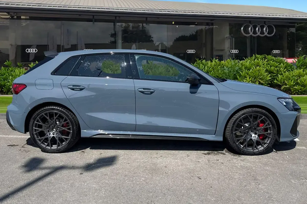 New Audi RS3 Performance 400 HP (294 kW) 2026 Grey Sedan