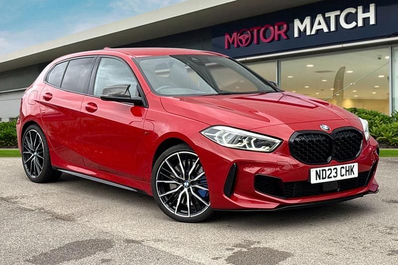 Red Used 2023 BMW M135 Comfort Edition Hatchback | £27,490 (Fair price) - Image 1/4