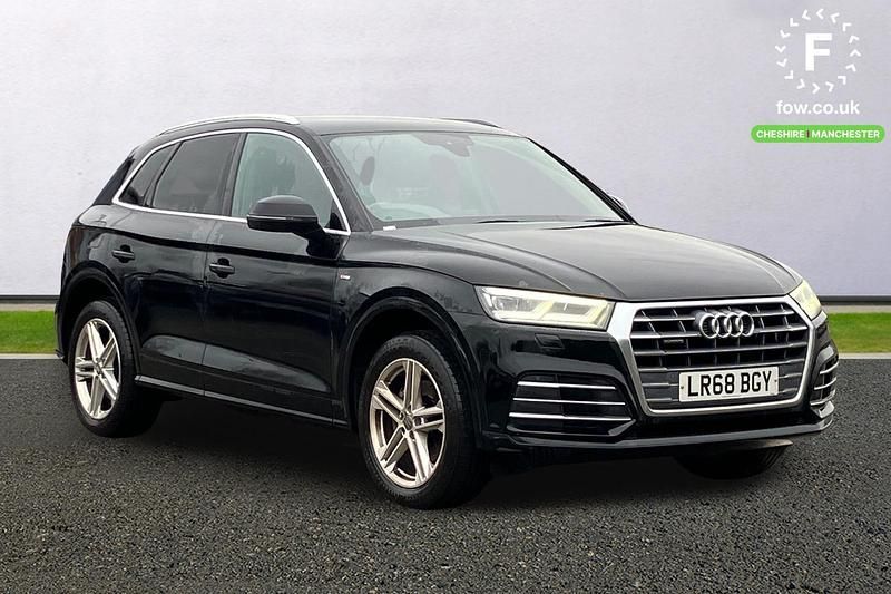 Used Audi Q5 S-Line 190 HP (139 kW) 2018 Black SUV