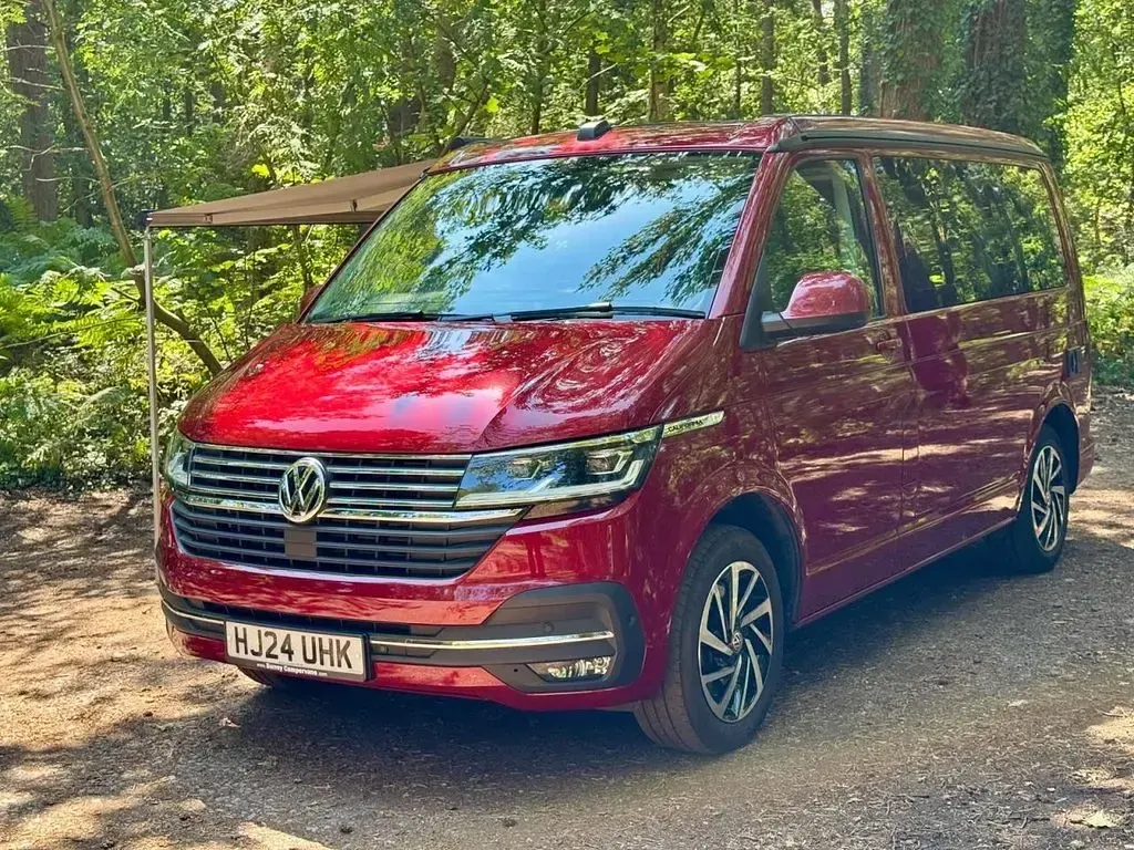 Used VW California California 2024 Red Van