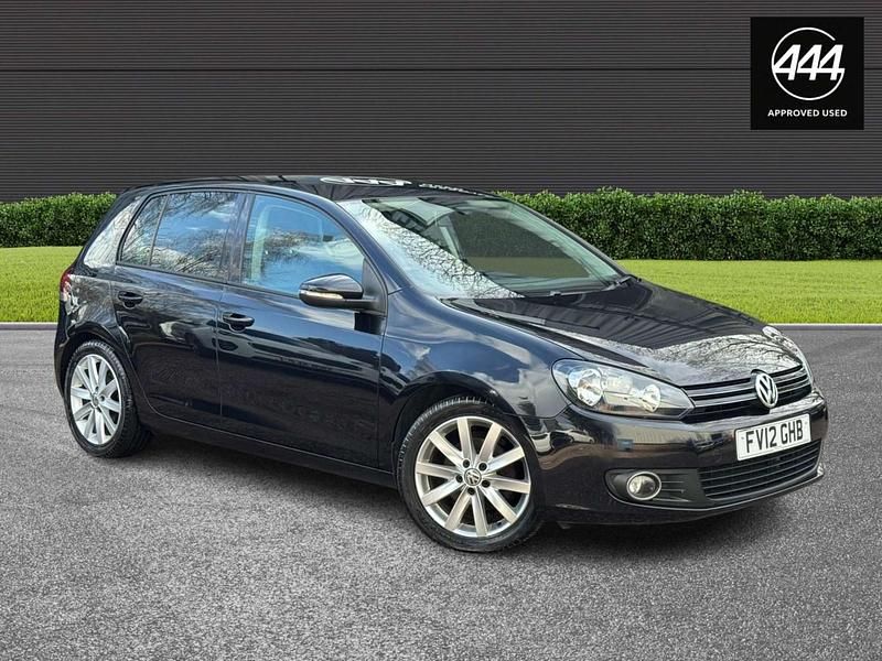 Used VW Golf VII GT 2012 Black Hatchback