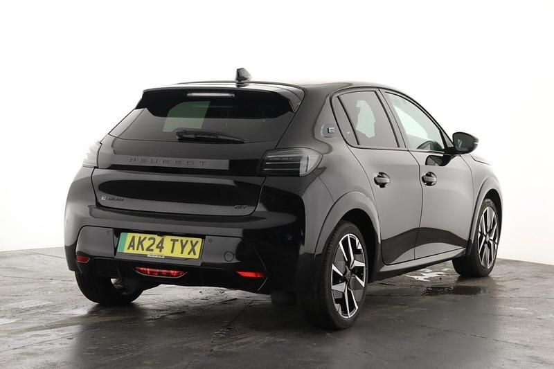Used Peugeot e-208 GTi 100 kW (136 HP) 2024 Black Hatchback