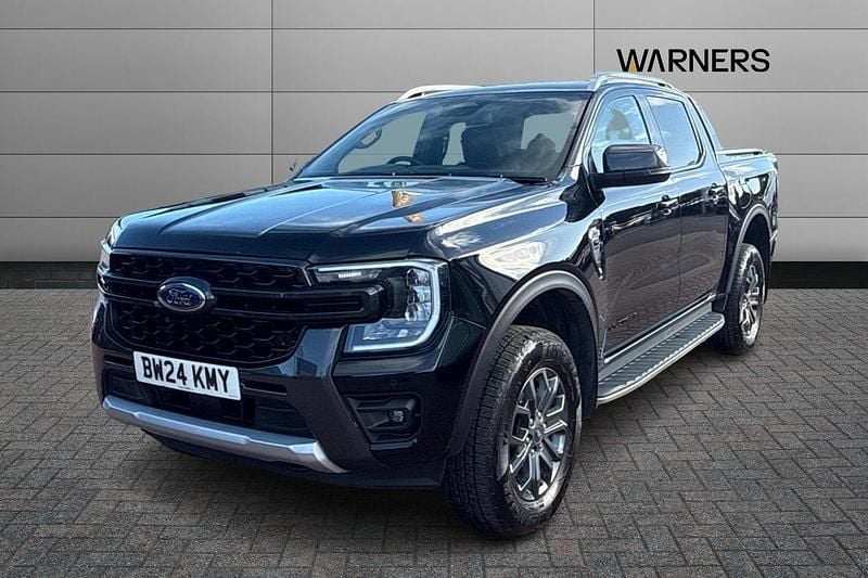 Black Used 2024 Ford Ranger Wildtrack Pickup | £36,995 (Super price) - Image 1/4