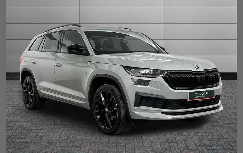 Used Skoda Kodiaq SportLine 147 HP (108 kW) 2022 Meteor grey SUV
