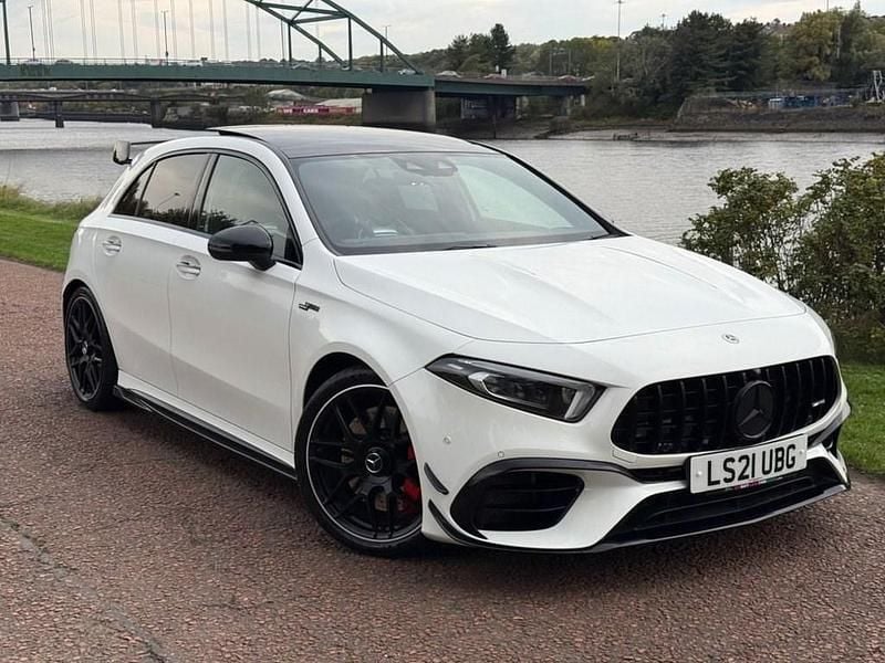 White Used 2021 Mercedes A45 AMG AMG Hatchback | £35,999 (Fair price) - Image 1/4