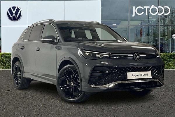 Grey Used 2025 VW Tiguan R-line SUV | £36,747 (A bit pricey) - Image 1/4