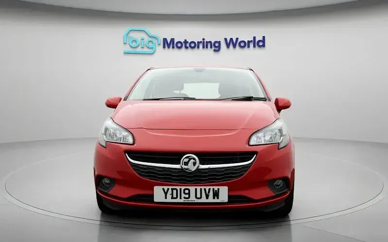 Used Vauxhall Corsa 75 HP (55 kW) 2019 Red Hatchback