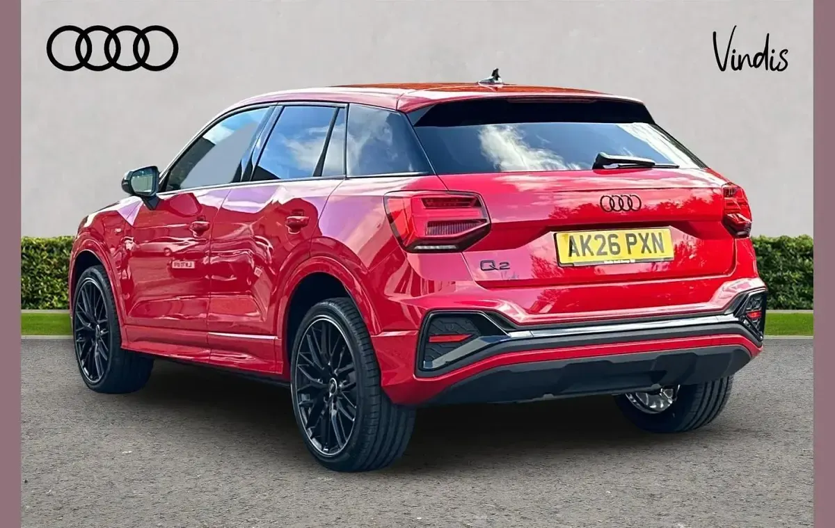 Used Audi Q2 Black Edition 147 HP (108 kW) 2026 Red SUV