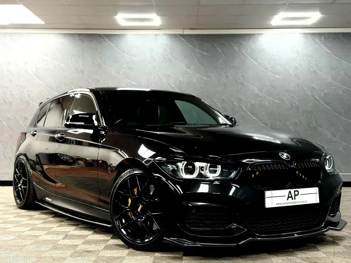 Used BMW M140 M Sport 465 HP (342 kW) 2017 Black Hatchback