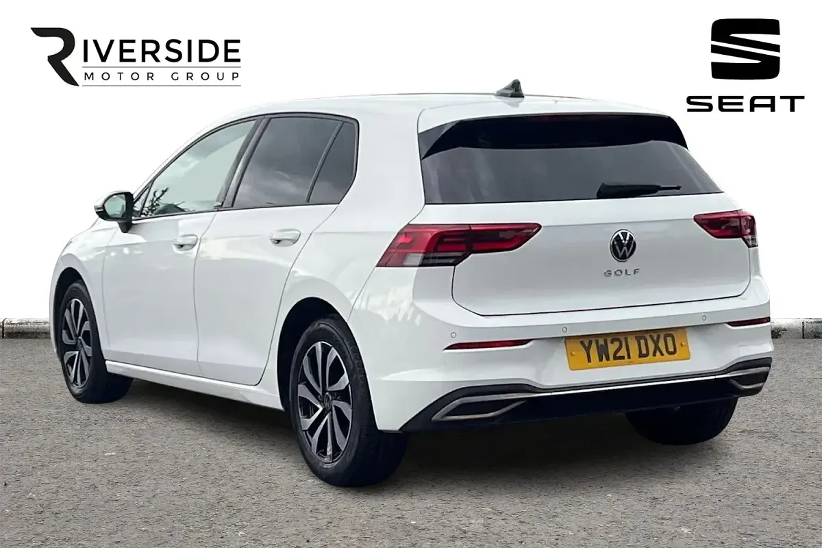 Used VW Golf VII Active 2021 White Hatchback