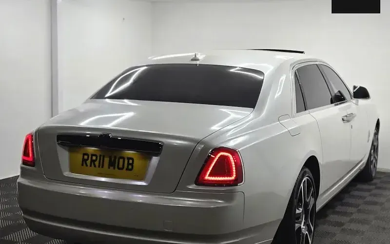 Used Rolls Royce Ghost 571 HP (419 kW) 2017 Black Sedan