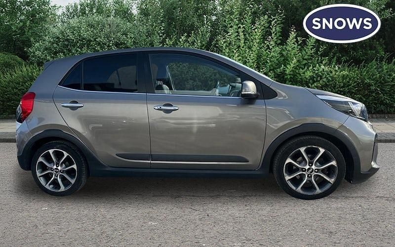 Begagnad Kia Picanto X-Line 84 HK (61 kW) 2019 Silver Halvkombi