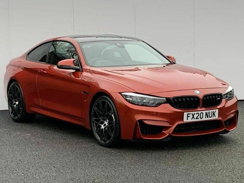 Orange Used 2020 BMW M4 Competition Edition Coupe | £34,349 (Fair price) - Image 1/4