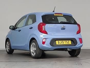 Used Kia Picanto 2019 Blue Hatchback