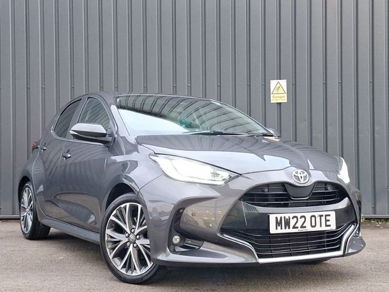 Grey Used 2022 Toyota Yaris Hybrid Hatchback | £17,498 (Fair price) - Image 1/4