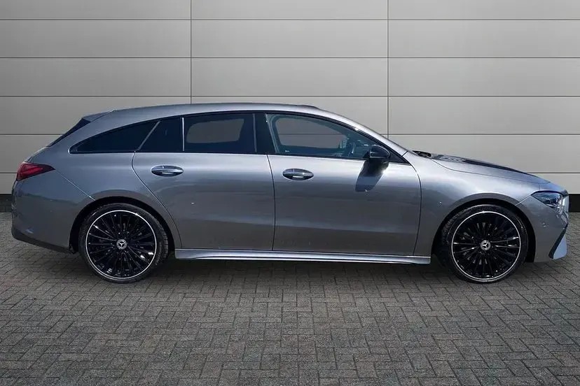 Used Mercedes CLA200 Shooting Brake AMG line 175 HP (128 kW) 2025 Mountain grey Estate