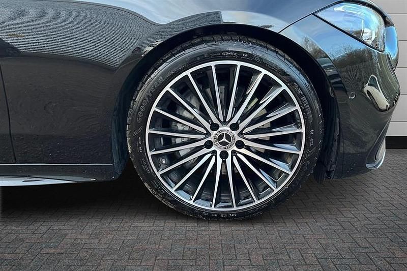 Used Mercedes C200 AMG Line Premium Plus 204 HP (150 kW) 2025 Obsidian black Sedan
