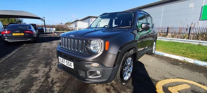 Grey Used 2017 Jeep Renegade Longitude SUV | £6,495 (Fair price) - Image 1/4