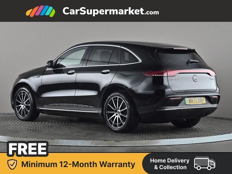 Used Mercedes EQC400 AMG line 300 kW (408 HP) 2022 Black SUV