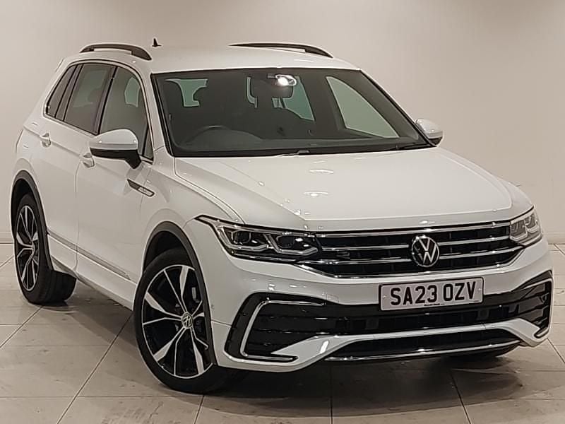 Used VW Tiguan R-line 150 HP (110 kW) 2023 White SUV
