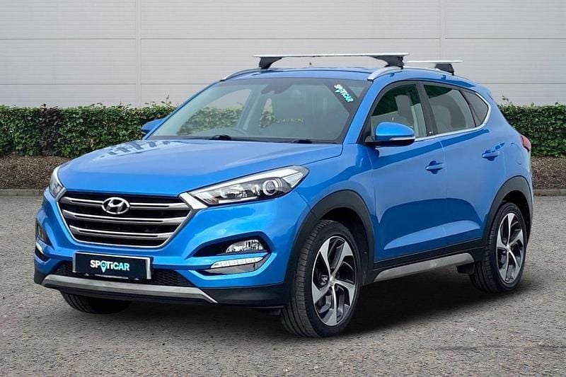 Blue Used 2017 Hyundai Tucson Edition SUV | £10,599 (Fair price) - Image 1/4