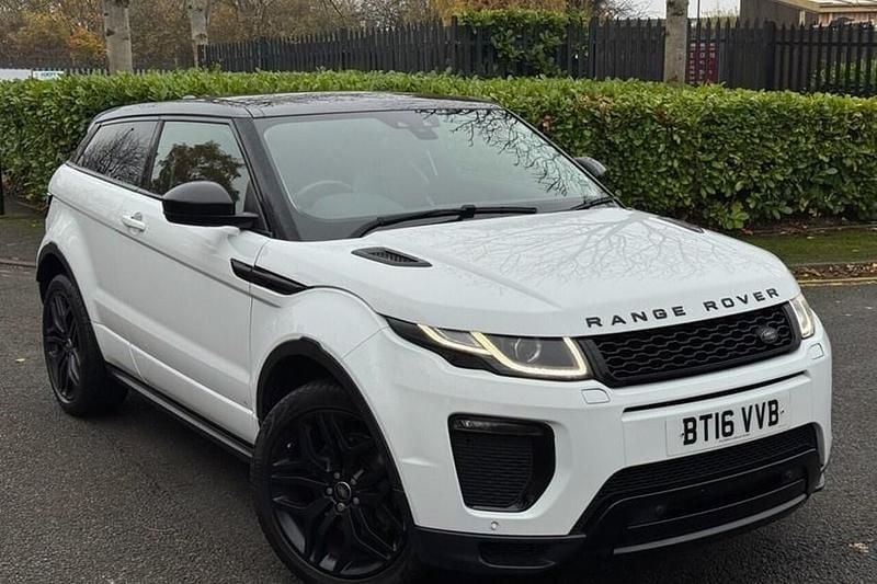 White Used 2016 Land Rover Range Rover evoque HSE Dynamic Coupe | £12,497 (Fair price) - Image 1/1