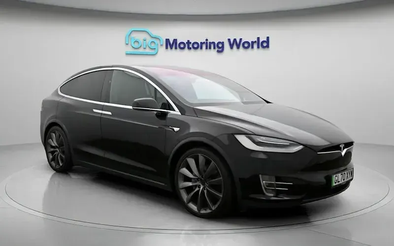 Used Tesla Model X Long Range AWD 397 kW (541 HP) 2020 Black SUV