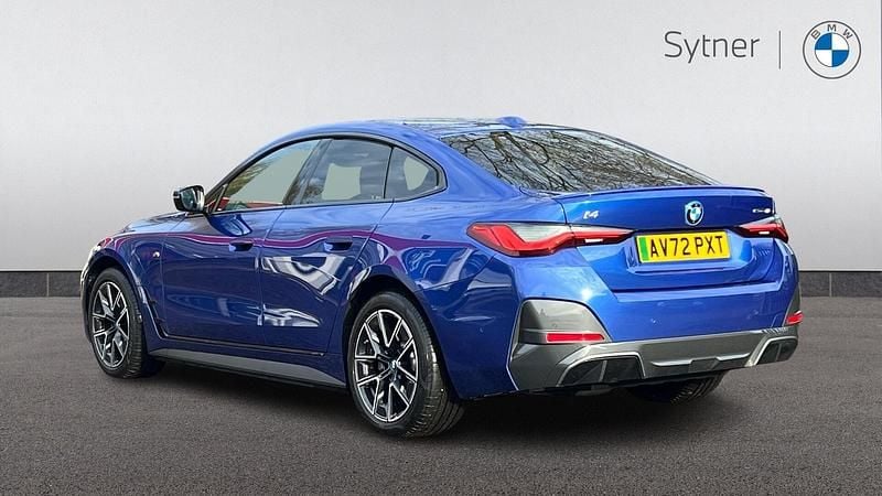 Used BMW i4 M Sport 246 kW (335 HP) 2022 Blue Sedan