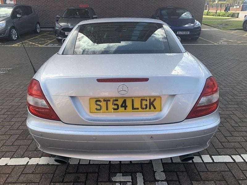 Used Mercedes SLK200 163 HP (119 kW) 2005 Silver Cabriolet