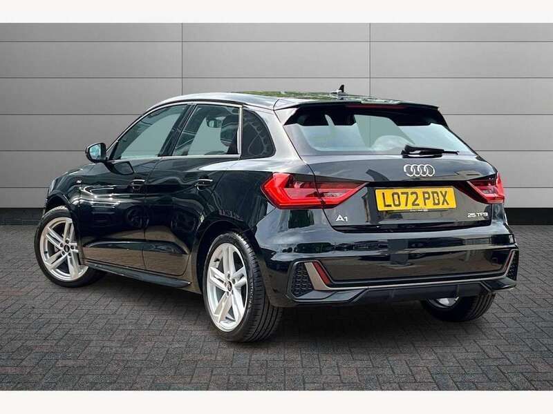 Used Audi A1 S-Line 95 HP (69 kW) 2023 Black Hatchback
