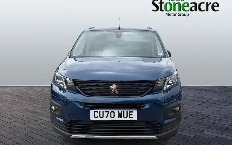 Used Peugeot Rifter GT-line 131 HP (96 kW) 2020 Blue MPV