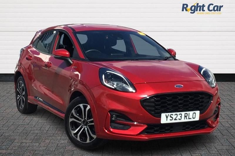 Fantastic red Used 2023 Ford Puma Gen-E ST-Line SUV | £15,499 (Fair price) - Image 1/1