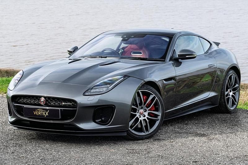 Used Jaguar F-Type R-Dynamic 380 HP (279 kW) 2017 Grey Coupe