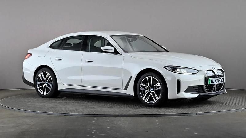 White Used 2023 BMW i4 Sport Line Sedan | £26,698 (Fair price) - Image 1/3