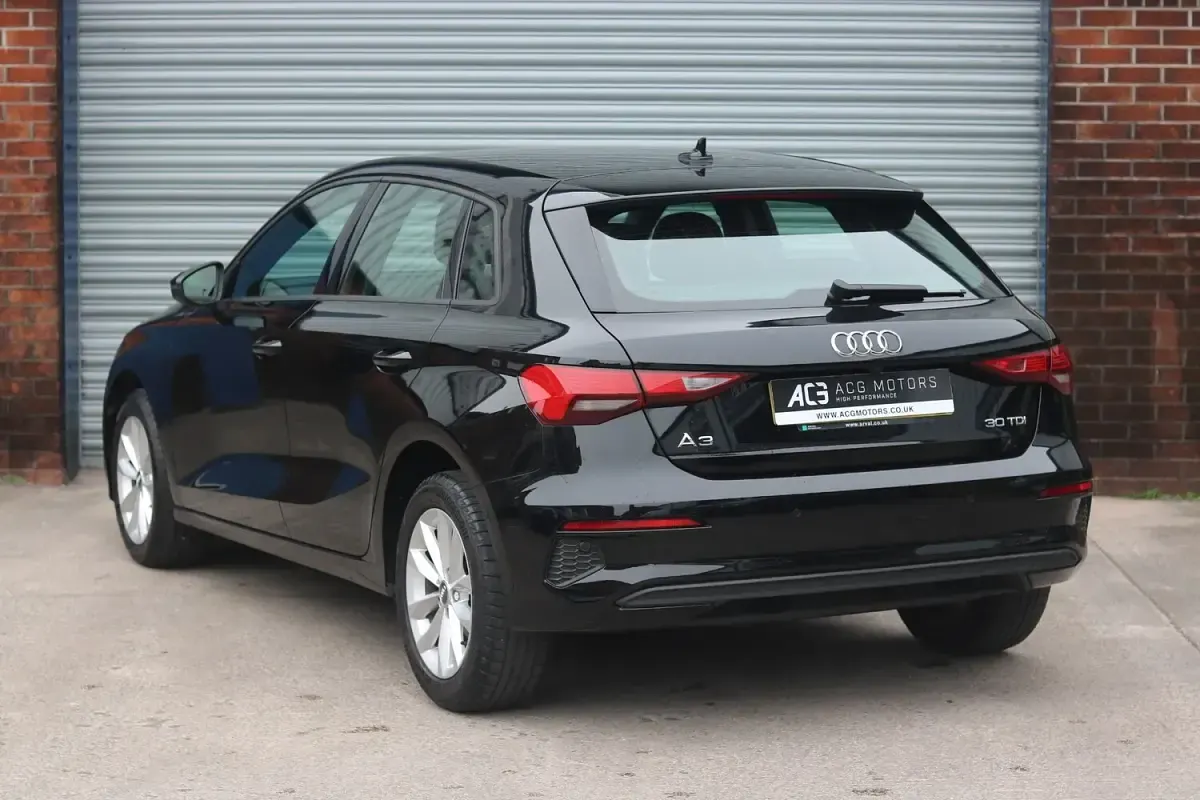 Used Audi A3 Comfort 2020 Black Sedan