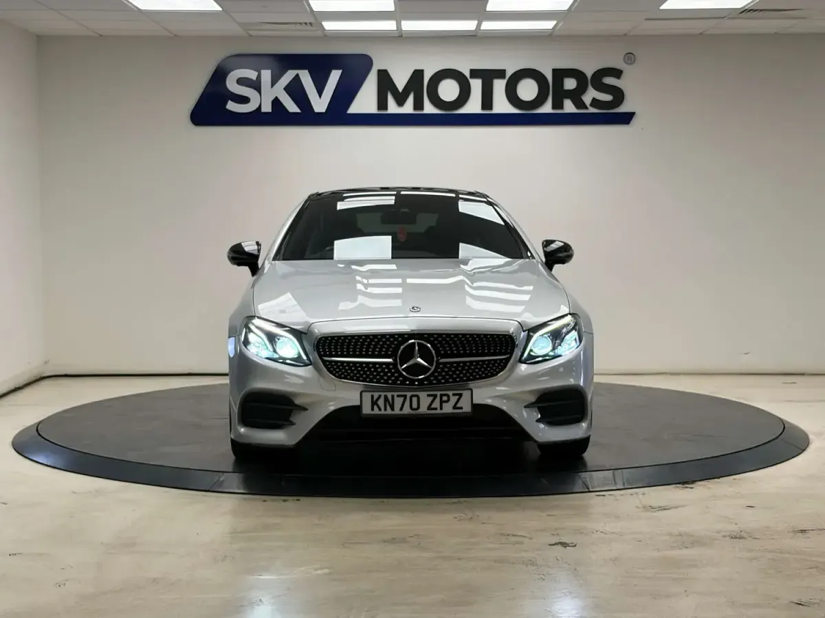 Used Mercedes E350 AMG Line Premium Plus 2020 Silver Coupe