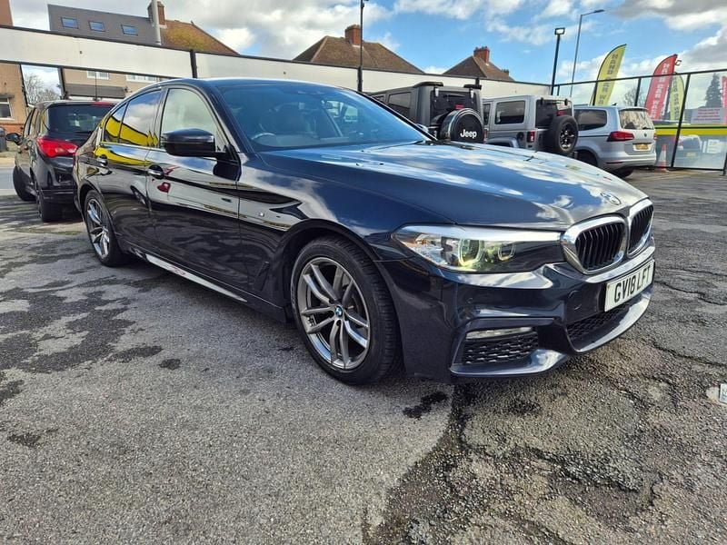 Used BMW 520 M Sport 2018 Black Sedan