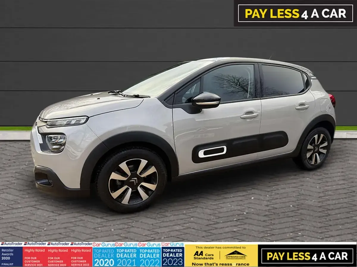 Used Citroën C3 PureTech 83 HP (61 kW) 2023 Grey Hatchback